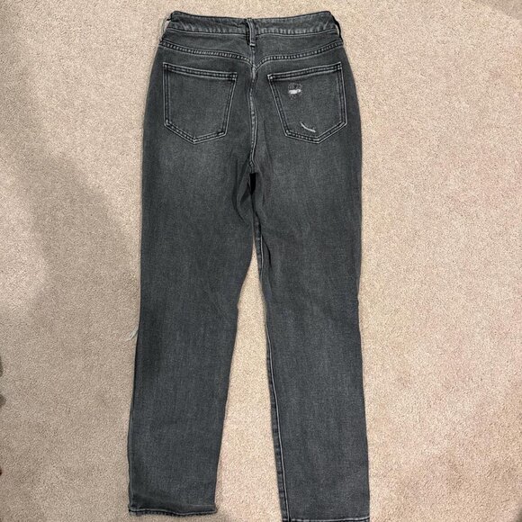Women's Black and Grey Jeans - Picture 2 of 4